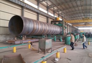 q235b大口徑螺旋鋼管